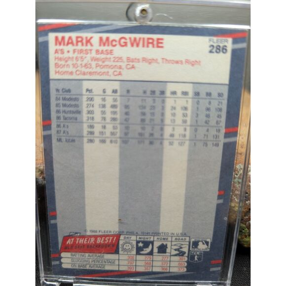 Mark McGwire & Jose Canseco Baseball Card Lot – Topps, Fleer, Mother's Cookies – - Picture 6 of 14